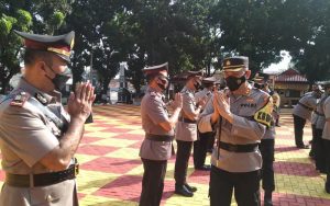 Polres Purwakarta Gelar Sertijab Pejabat Utama dan Kapolsek