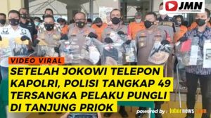 Video: Jokowi Telepon Kapolri, 49 Preman Tanjungpriok Langsung Diciduk