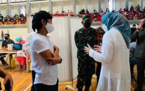 Kaum Muda KNPI dan Karang Taruna di Purwakarta Disasar Vaksinasi Covid-19