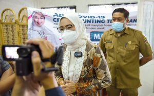 Bupati Purwakarta Resmikan Sentra Vaksin Covid-19 Bagi Lansia dan Pralansia