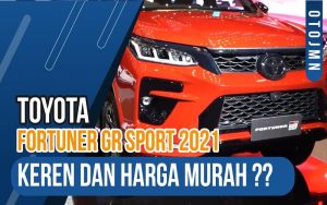 Video: Toyota Fortuner GR Sport 2021, Keren dan Harganya Murah