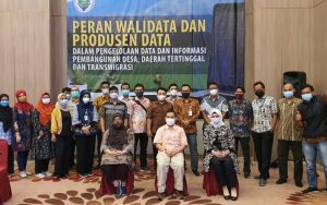 Kemendes Bahas Peran Walidata dan Produsen Data Desa dan Transmigrasi