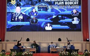 Kasau Marsekal Fadjar Presetyo Luncurkan Buku Karyanya Berjudul Plan Bobcat