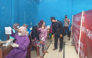 Pemdes Linggamukti Gelar Vaksinasi Covid-19 Dosis 1 dan 2 Sasaran 500 Warga