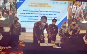 Universitas Sangga Buana dan BSN Teken MoU Bidang Pendidikan dan UMKM Kampus