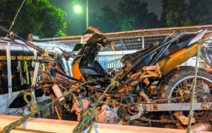 Tabrakan Sepeda Motor di Jalan PTPN Cikumpay, Dua Pengendara Meninggal Dunia