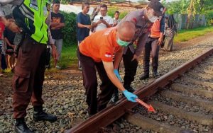 Berjalan di Atas Rel, Seorang Pria di Sindangkasih Meninggal Dunia Tertabrak Kereta Api