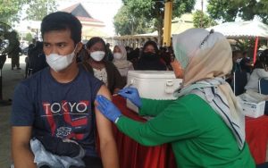 Jadi Syarat Mudik Lebaran, Warga Purwakarta Berbondong Ikut Vaksinasi Booster