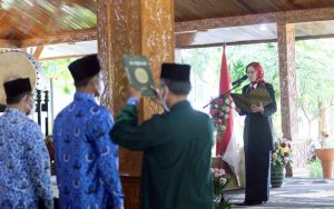 Tingkatkan Kinerja, Bupati Purwakarta Kukuhkan 59 Pejabat Hasil Rotasi Mutasi