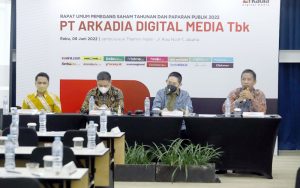 RUPS Sahkan Direksi Baru, Arkadia Digital Media Laporkan Kenaikan Pendapatan 30 Persen
