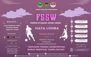 Fompa Student Sport Week (FSSW), Ajang Lomba Futsal dan Basket Antar SMA Se-Purwakarta