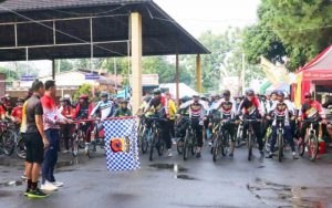 Ratusan Peserta Ikuti Gowes Hidup Sehat Tanpa Narkoba HANI Purwakarta Tahun 2022