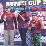 Kapolres Purwakarta, AKBP Edwar Zulkarnain ikuti Lomba Menembak dalam rangkaian peringatan Hari Jadi Purwakarta ke-192 dan Kabupaten Purwakarta ke-55