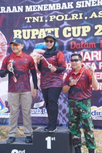 AKBP Edwar Zulkarnain Ikuti Lomba Menembak Tiga Pilar Dalam Hari Jadi Purwakarta