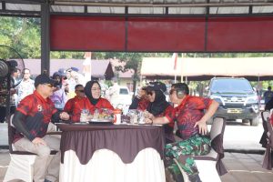 Kapolres Purwakarta Berserta Jajarannya, Ikuti Vicon Lauching Program Quick Wins Presisi TW II Tahun 2023