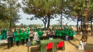 Sinergitas TNI-Polri, Satlantas Polres Purwakarta Adakan Safety Riding di Yon Armed 9 Pasopati Kostrad