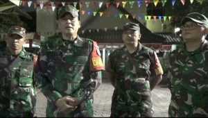 Personil Koramil 04/Pulogadung Bersama Babinsa Cipinang Gelar Patroli Kamtibmas