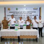 Kementerian PUPR melakukan penandatanganan Perjanjian Kerja Sama (PKS) terkait Pemanfaatan dan Pertukaran Data