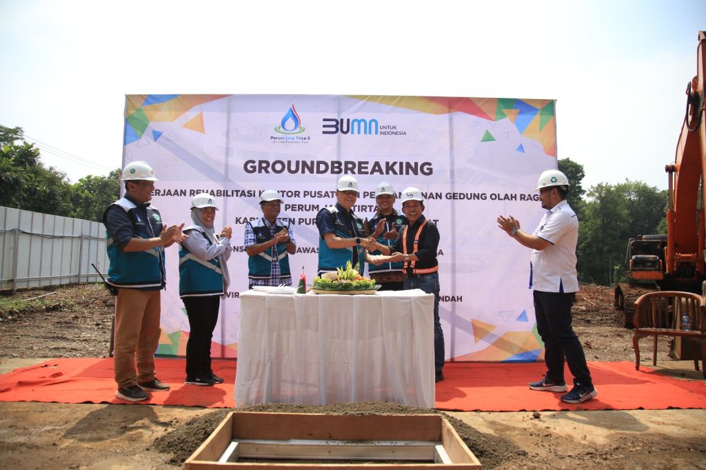 _GROUNDBREAKING_ GEDUNG OLAHRAGA JASA TIRTA II, FASILITAS LENGKAP TINGKATKAN KESEHATAN KARYAWAN