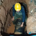 Kebocoran pipa PDAM Purwakarta