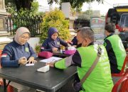 Periksa kesehatan gratis pengemudi Ojol Purwakarta