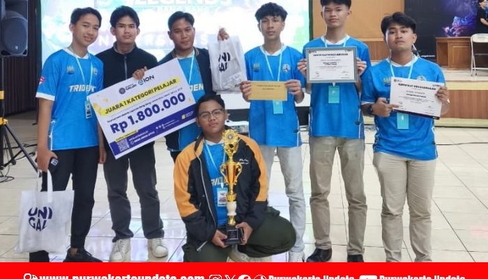 SMAN 3 Purwakarta Sabet Juara 1 Tournament Mobile Legends Pelajar di Universitas Galuh Ciamis