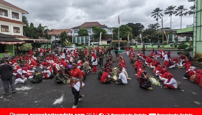 Kodim 0619/Purwakarta Gelar Gebyar Kemerdekaan HUT ke-80 RI: Meriahkan Persatuan dan Kebersamaan