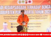 Uji Kesiapan Tanggulangi Tanah Longsor, BPBD Purwakarta Gelar Simulasi Gladi Posko
