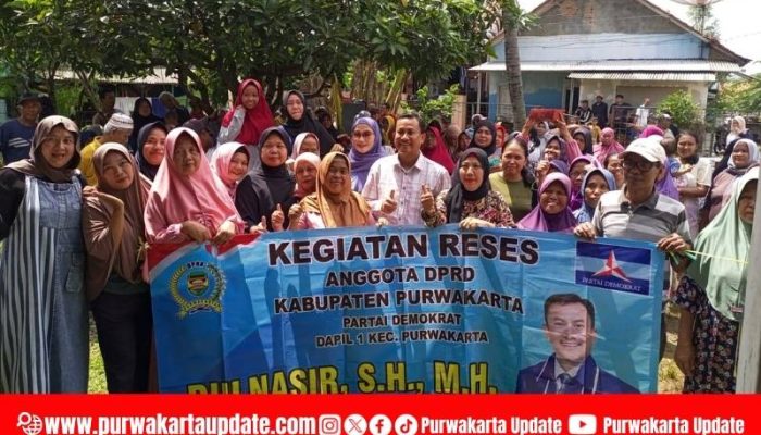 Anggota DPRD Purwakarta, Dulnasir Serap Aspirasi Warga Terkait Infrastruktur Lingkungan