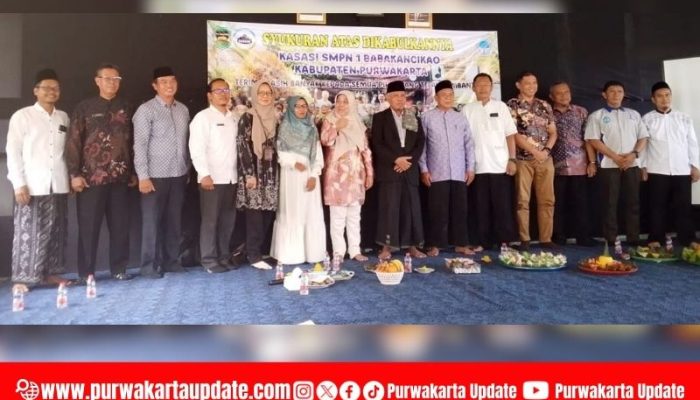 SMPN 1 Babakancikao Gelar Syukuran Kemenangan Kasasi Sengketa Lahan, Dinas Pendidikan: Momentum Tingkatkan Mutu Pendidikan