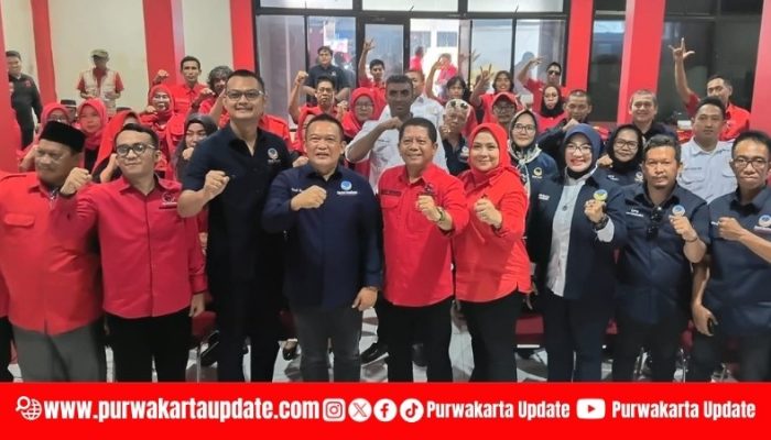NasDem Silaturahmi ke PDI Perjuangan, Bangun Komunikasi Politik Santun di Purwakarta