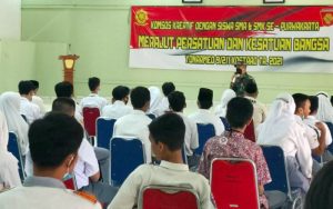 Komsos Kreatif, Batalyon Armed 9 Pasopati Gelar Diklat Kepemimpinan Pelajar