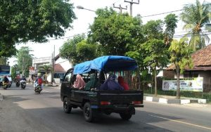 Warga Purwakarta Berwisata Pakai Mobil Bak Terbuka, Ini Kata Polisi