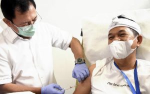 Cinta Inovasi Anak Negeri, Dedi Mulyadi Disuntik Vaksin Nusantara