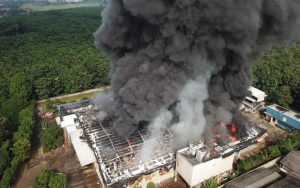 Innalillahi, Pabrik Olahan Daging di Purwakarta Habis Terbakar