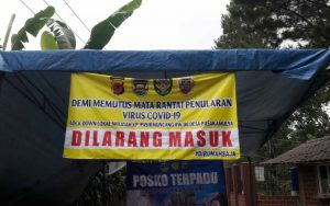 Puluhan Warganya Positif Covid-19, Kampung Pasirmuncang Jalani Lockdown