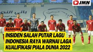 Video: Insiden Salah Putar Lagu Indonesia Raya Pada Kualifikasi Piala Dunia 2022
