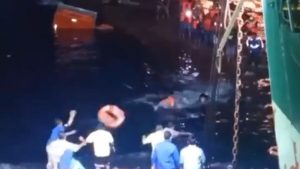 Video: Detik-Detik Penyelamatan Kapal KMP Yunice Sebelum Tenggelam