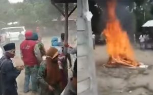 Video: Ricuh! Warga Situbondo Rebut Paksa dan Hancurkan Peti Jenazah Covid-19