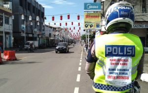 Pemberlakuan PPKM Darurat, Sejumlah Ruas Jalan Protokol di Purwakarta Ditutup