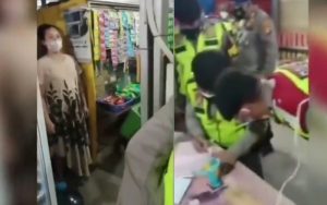 Terjaring Razia PPKM Darurat Purwakarta, Pemilik Warung ini Menangis