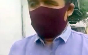 Video: [Tidak Humanis] Pakai Masker Terbalik, Pria Tunanetra ini Didenda 50Ribu