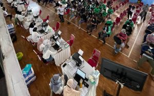 Kolaborasi JQR dan BB1%MC West Java Chapter Gelar Vaksinasi Massal Warga Bandung