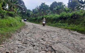 Warga Desa Nangewer Keluhkan Jalan Rusak yang Tak Kunjung Diperbaiki