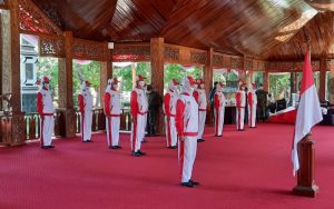 Paskibraka Purwakarta Siap Dengan Formasi Lengkap di Hari Kemerdekaan RI Ke-76