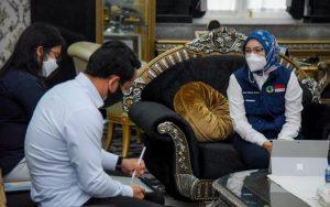 Purwakarta Kedatangan Staf Ahli Kemenkes Terkait Penanganan Pasien Covid-19