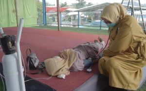 Takut Disuntik dan Kurang Istirahat, Dua Peserta Vaksinasi Jatuh Pingsan