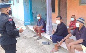 Brimob Jabar Gencar Datangi Warga Himbau Terapkan Protokol Kesehatan Covid-19