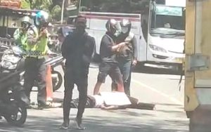 Gagal Nyalip Truk, Pengendara Vario Meninggal Dalam Kecelakaan di Jatiluhur