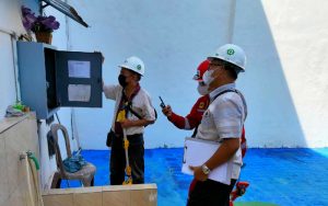 Lapas Purwakarta dan Petugas PLN Cek Instalasi Listrik Guna Mencegah Kebakaran